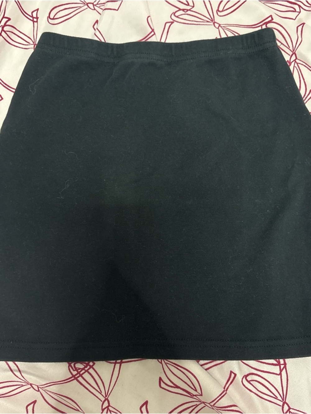 SHEIN Black Mini A-Line Skirt